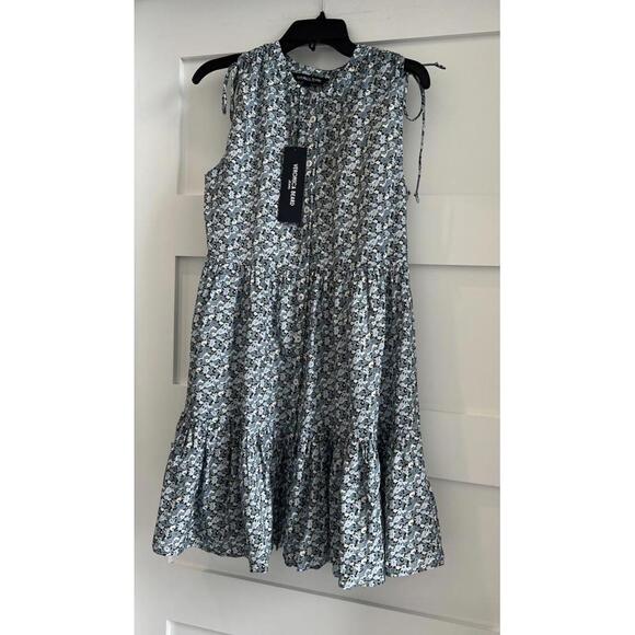 $396 Veronica Beard Yulianna Floral Mini Dress Size XS - Picture 5 of 8